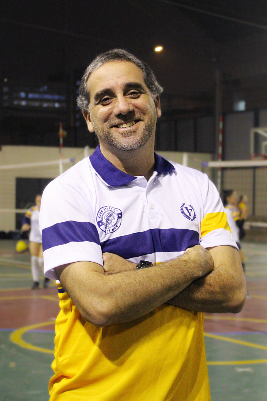 Roberto Correa - Entrenador de vóleibol del Club Atlético Atenea