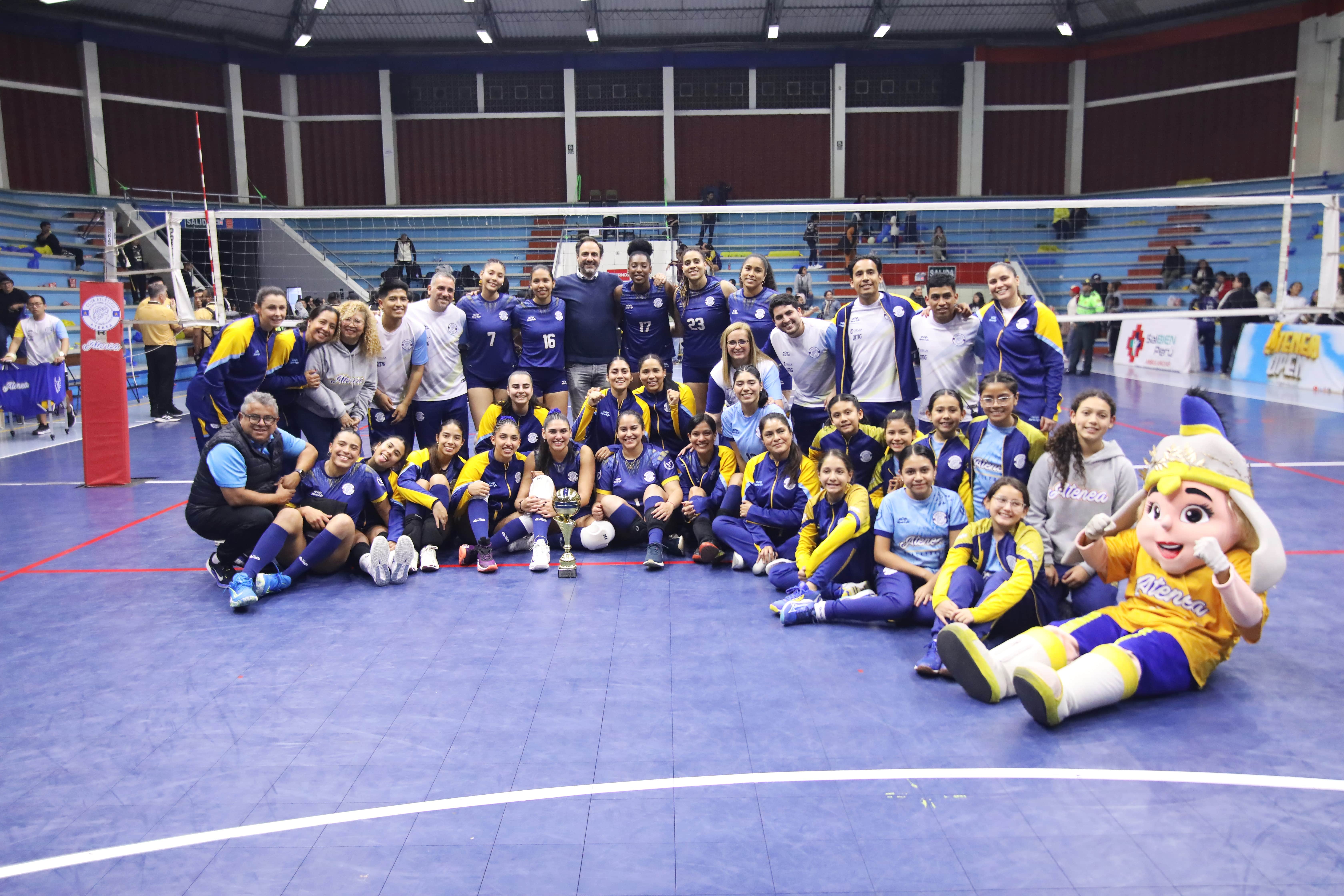 Club Atlético Atenea - Vóleibol de primera división en Lima, Perú